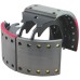 FRAS-LE AF557 Lined Brake Shoe  - BPW brake 95 - 420 x 180mm. Comes with Hardware